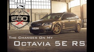 TIME FOR A CHANGE  Skoda Octavia 5E RS EGOX [upl. by Kermit]