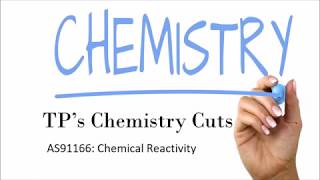 AS91166 Chemical Reactivity  Factors affecting reaction rate [upl. by Windzer530]