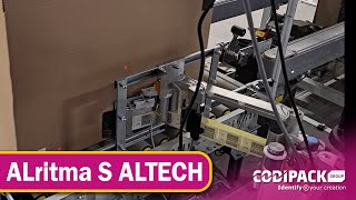 ALritma S ALTECH ETIKETTEERMACHINE  CODIPACK NV [upl. by Remled]