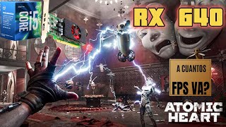 BENCHMARK GAME AMD RX 640 4GB Atomic Hearth A cuantos FPS VA [upl. by Anestassia87]