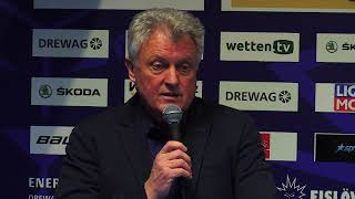 Dresdner Eislöwen Pressekonferenz EHC Freiburg  03012018 [upl. by Mimi]