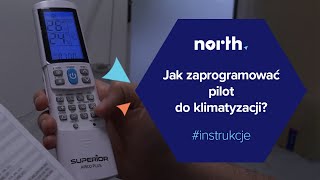 Programowanie uniwersalnego pilota do klimatyzacji  Northpl [upl. by Oneg2]