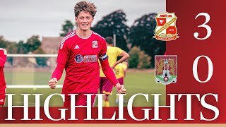 Match Highlights Swindon Town Academy vs Northampton Town Academy [upl. by Yearwood]