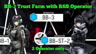 Arknights BB3 Trust Farm with R6S Operator only [upl. by Jessamyn]