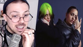 Billie Eilish amp Rosalía  quotLo Vas a Olvidarquot TRACK REVIEW [upl. by Enyr]