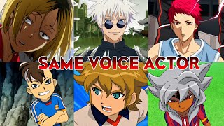 INAZUMA ELEVEN Characters Japanese Voice Actors In Other Anime Part 2 [upl. by Guttery]