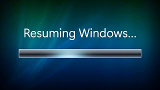 Windows Hibernation  Resume Screens [upl. by Ettennod855]