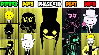 Mix of EVERY Monster VOICE From Incredibox MUSTARD Every Phase 110 Comparison [upl. by Am]