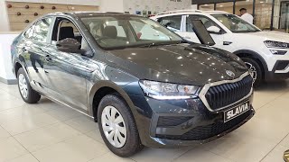 Skoda Slavia Active 10 Tsi MT Base Model VFM 2024 Real Life Review [upl. by Elagiba]