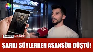 Sesiyle asansör düşüren adam [upl. by Gladis130]