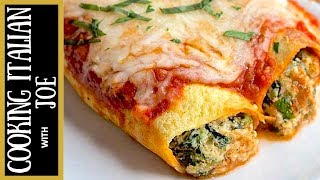 World’s Best Manicotti  Cooking Italian with Joe [upl. by Letsyrk]