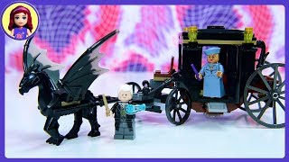 Lego Fantastic Beasts Grindelwalds Escape Set Build Review [upl. by Shiverick]