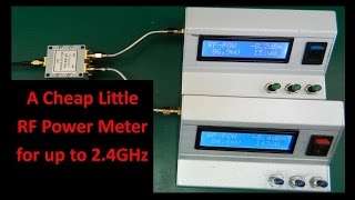 A Cheap Little RF Power Meter for up to 2 4GHz [upl. by Keele]