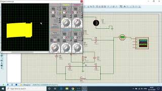 Live Demonstration of Colpitts Oscillator Simulation in Proteus [upl. by Oyam]