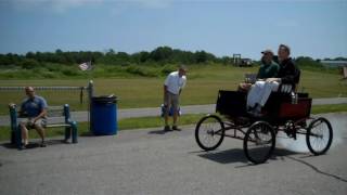 Firing and Running 1900 Steam Locomobile [upl. by Nesbitt]