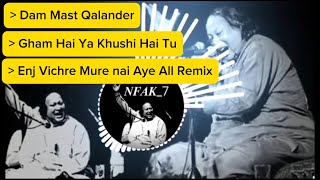 Dum Mast Qalandar Remix  Nusrat Fateh Ali Khan Song love2learneverything408 nusratfatehalikhan [upl. by Atinor]