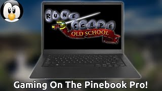 Can You Game On The Pinebook Pro [upl. by Aratas]