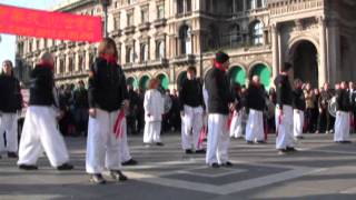 Tai Chi al Capodanno Cinese in piazza Duomo a Milano  Associazione Elicoides [upl. by Hanna]