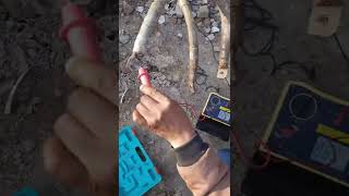 megger se test kare xlpe cable short मैगर से कैबल का installation test करना [upl. by Niliram]