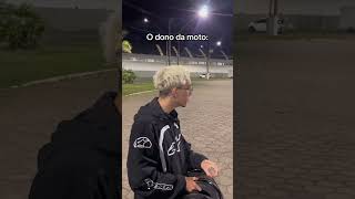 Ensinando andar de moto hornetvida mt03 viralvideo foryou yamaha honda mt03brasil [upl. by Windsor]