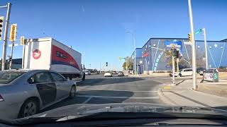 Drive Tour Kenaston Blvd to Sherbrook St Winnipeg Manitoba Canada 1080p HD Video [upl. by Broadbent]