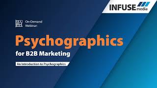 Psychographics Webinar Psychographic Segmentation B2B Marketing Strategies [upl. by Shaffer]