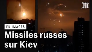 Guerre en Ukraine  des missiles russes sur Kiev capitale ukrainienne [upl. by Roldan]