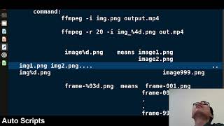 FFmpeg Tutorial  Create Video from Images using FFmpeg easily [upl. by Dottie]