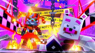 Scrap Baby Jumpscare Minecraft FNAF Roleplay [upl. by Nyrmac]