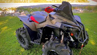 BRAND NEW 2022 CAN AM RENEGADE 1000 XMR  FIRST RIDE BEST ATV EVER MADE [upl. by Aropizt]