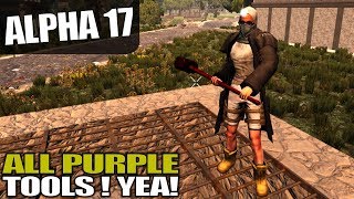 ALPHA 17  TRIPLE STORAGE POCKETS  7 Days to Die Alpha 17 Gameplay  S173E27 [upl. by Mcdermott698]