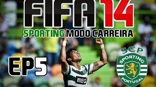 FIFA 14 Sporting Modo Carreira  Episódio 5  Making Money €€€ [upl. by Lhadnek]