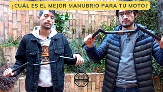 ¿Cuáles son los MEJORES MANUBRIOS de moto  Estilos para cada tipo de moto 🏍🛵 [upl. by Maryanna]