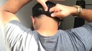 How to roll the back of your durag [upl. by Crescantia]