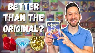 Splendor Duel Review 👑 One of the Best TwoPlayer Board Games [upl. by Kinna900]