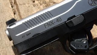 FNX40 Handgun Review [upl. by Liederman491]