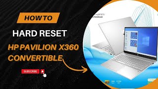 How To Hard Reset Hp Pavilion X360 Convertible  Windows 1011  Format Successfully  Step By Step [upl. by Korwin]