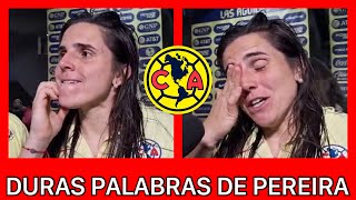 🚨Así salió Andrea Pereira tras HUMILLACIÓN  América Femenil vs Tigres Femenil Final Ida Liga MX [upl. by Eelarat]