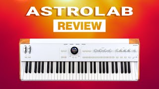 Keyboard with 💯 BUILTIN sounds  Arturia AstroLab Review [upl. by Armilla]