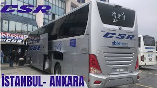 HATAY CSR SEYAHAT TEMSA MARATON OTOBÜS YOLCULUĞU VİDEOSU İSTANBUL ESENLER OTOGAR ANKARA AŞTİ [upl. by Granniah877]