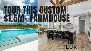 Custom Florida Farmhouse Tour  Built in 2023 [upl. by Eiramacissej126]