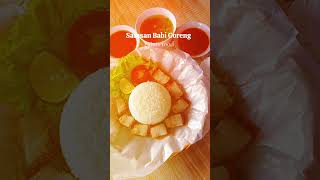 Wajib coba samsan babi goreng bawang food kuliner baliculinary foodie [upl. by Darryn]