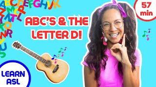 ABC Letter D Learning Show for Kindergarten and Preschool 💜 [upl. by Aicirtal]