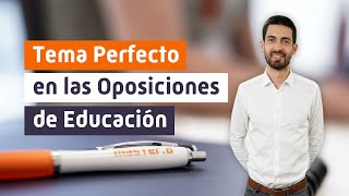 OPOSICIONES de EDUCACIÓN ➡️ 5 CLAVES para tu TEMA 👌 [upl. by Cathryn]