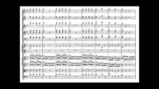 Mozart Symphony No 40 in G Minor K550 4ºmov Molto Allegro Score [upl. by Gnidleif444]