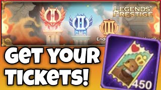 LEGENDS PRESTIGE AND ESPERIAN IDOLS EVENTS AFK ARENA [upl. by Hogarth]