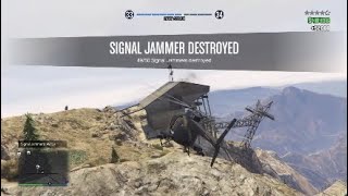 Gta OnlineSignal jammers 2650 [upl. by Eecart]