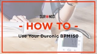 Duronic BPM150  How To Measure Your Blood Pressure At Home  Easy  Simple  Tutorial [upl. by Alyak]