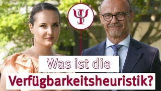 Was ist die Verfügbarkeitsheuristik  Sozialpsychologie mit Prof Erb [upl. by Older143]