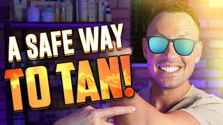 How to Tan Safely 😎  Best Tanning Lotion  Fake Bake Review  SwoleMD Skincare [upl. by Adok]